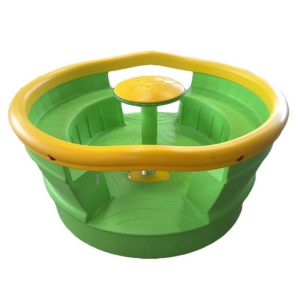 acquagioca giostre giramondo interamente in plastica giallo verde eurotank