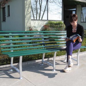 acquagioca panchina ancoraggio pavimento o al terreno eurotank